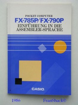 [1986] FX-785P/790P Einführung in assembler, Casio - 1