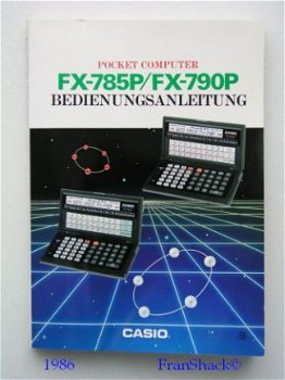 [1986] FX-785P/790P Bedienungsanleitung, Casio - 1