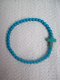 ibiza armbandje met kruisje edelsteen turqoise turquoise - 1 - Thumbnail