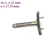 Minuutpijp = Franse pendule / regulateur =16243 - 1 - Thumbnail