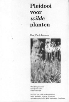 Janssen, Paul; Pleidooi voor wilde planten - 1