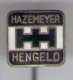 Hazemeyer Hengelo emaille tractor speldje ( A_163 ) - 1 - Thumbnail