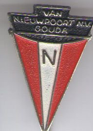 van Nieuwpoort Gouda NV speldje ( A_192 ) - 1