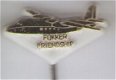 Fokker Friendship plastic speldje ( C_078 ) - 1 - Thumbnail