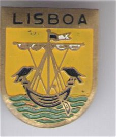 Lisbao emaille broche ( D_089 )