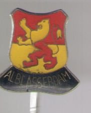 Alblasserdam emaille speldje ( D_107 )