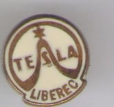 Tesla Liberec emaille speldje ( D_113 ) - 1