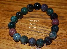 Ocean Jasper Jaspis bracelet elastisch Armband #7