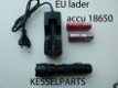 Ultrafire led fietslamp CREE XM-L T6 SUPERLED 2 accu's - 1 - Thumbnail