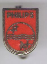 Philips broche rood ( D_156 ) - 1