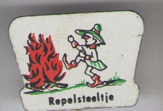 Repesteeltje ( Efteling ) blik speldje ( E_109 ) - 1