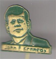 John F. Kennedy  groen speldje ( E_155)