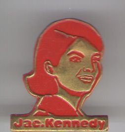 Jacky Kennedy rood speldje ( E_158 ) - 1