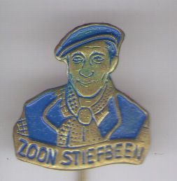 Zoon Stiefbeen blauw speldje ( E_196 ) - 1