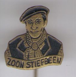 Zoon Stiefbeen zwart speldje ( E_197 ) - 1