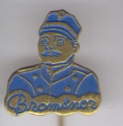 bromsnor blauw speldje ( E_199 ) - 1