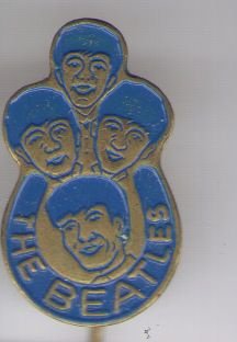 The Beatles blauw speldje ( E_222 ) - 1