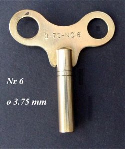 === Klok sleutel = Nr. 6 === 15290