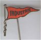 Industrie emaille vlag speldje ( F_009 ) - 1 - Thumbnail