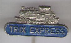 Trix Express blauw  speldje ( F_073 )