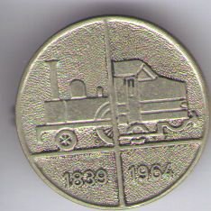 1839-1964 trein broche ( F_082 ) - 1