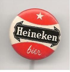 Heineken bier button ( F_129 ) - 1