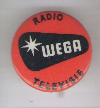 Radio Wega Televisie button ( F_145 ) - 1