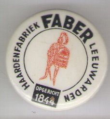 Haardenfabriek FABER Leeuwarden button ( F_148 )