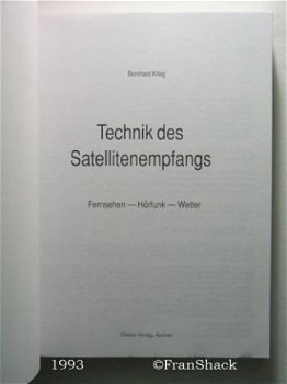 [1993] Technik des Satellitenempfangs, Krieg, Elektor-Verlag - 2