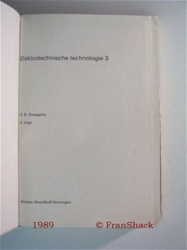 [1983] Elektrotechn. technologie 3, Zwaagstra ea, Wolters- - 2