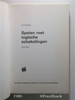 [1980] Spelen met logische schakelingen, Jansen, Kluwer - 2