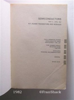 [1982] Semiconductors Part 6 (S6 04-82), Elcoma, Philips - 2