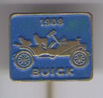 Buck 1908 blauw speldje ( G_002 ) - 1