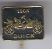 Buck 1908 zwart speldje ( G_003 ) - 1