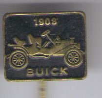 Buck 1908 zwart speldje ( G_003 )