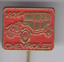 Chevrolet 1925 rood speldje ( G_004 )
