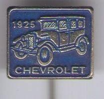 Chevrolet 1925 blauw speldje ( G_005 ) - 1