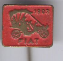 Fiat 1903 rood speldje ( G_007 ) - 1