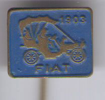 Fiat 1903 blauw speldje ( G_008 ) - 1