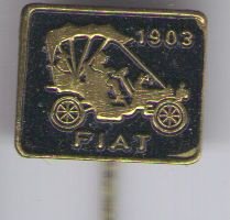 Fiat 1903 zwart speldje ( G_009 )