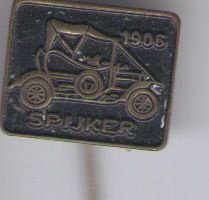Spyker 1906 zwart auto speldje ( G_033 ) - 1