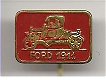 Ford 1911 rood auto speldje ( G_036 ) - 1 - Thumbnail