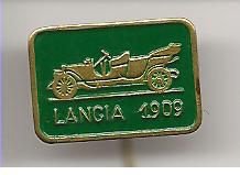 Lancia 1909 groen auto speldje ( G_039 ) - 1