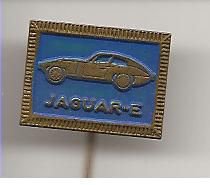 Jaguar-E blauw speldje ( G_048 )