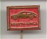 Abarth-Simca rood speldje ( G_056 ) - 1 - Thumbnail