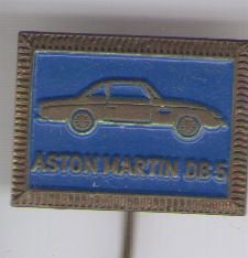 Astin-Martin DB-5 blauw speldje ( G_058 )