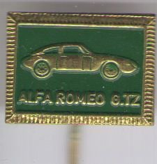 Alfa Romeo G.TZ groen speldje ( G_060 )