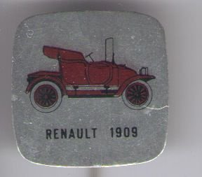 Renault 1909 blik auto speldje ( G_106 ) - 1