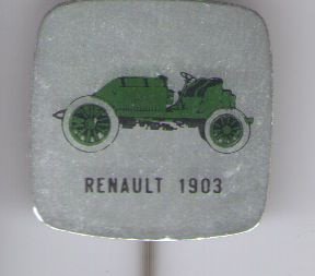 Renault 1903 blik auto speldje ( G_107 ) - 1