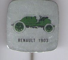 Renault 1903 blik auto speldje ( G_107 )